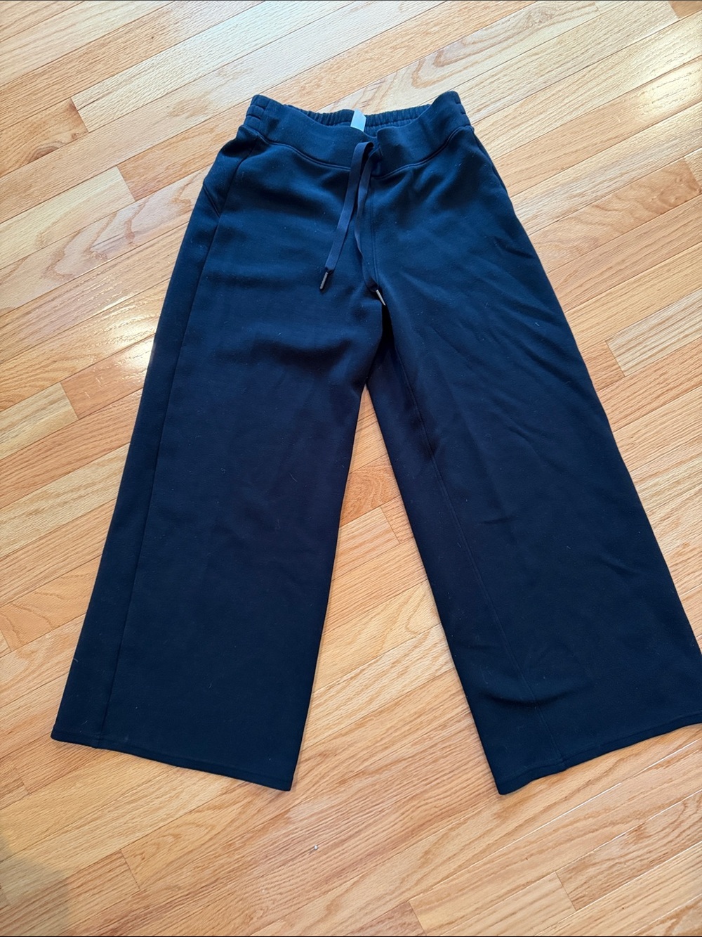 SPANX Black Wide Leg Pants